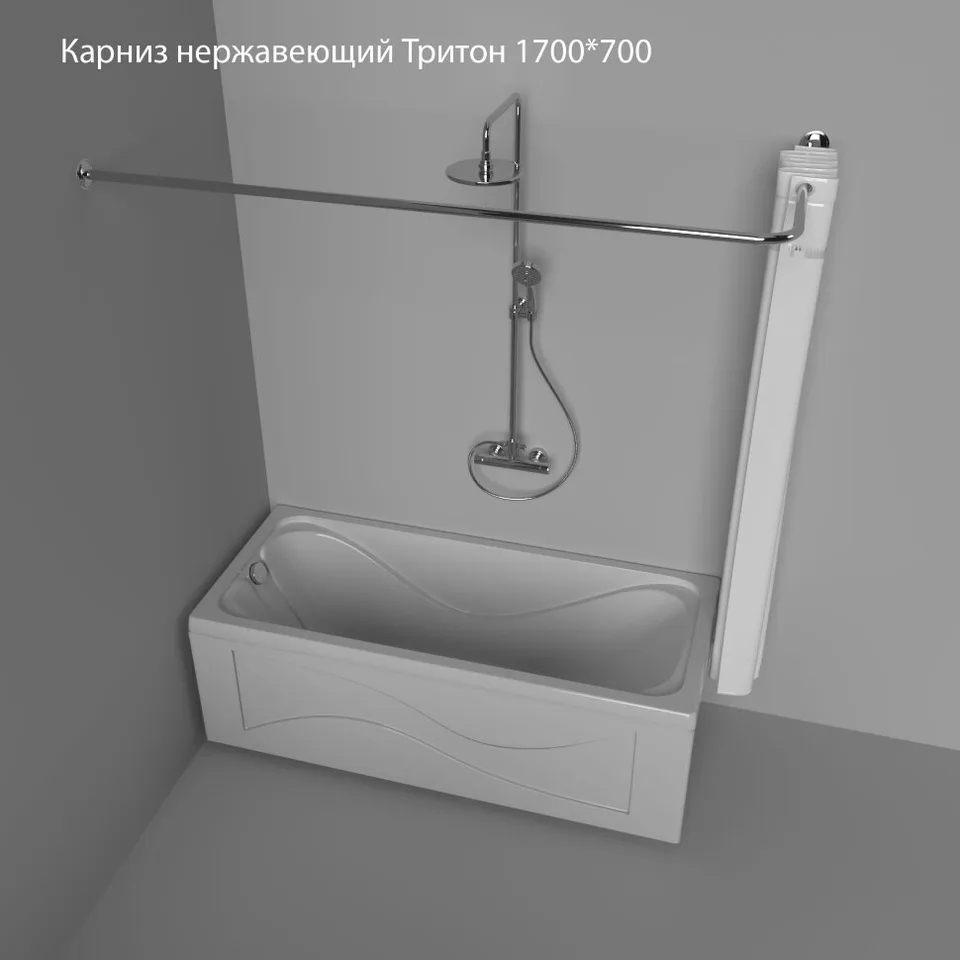 Карниз угловой 170×70 см