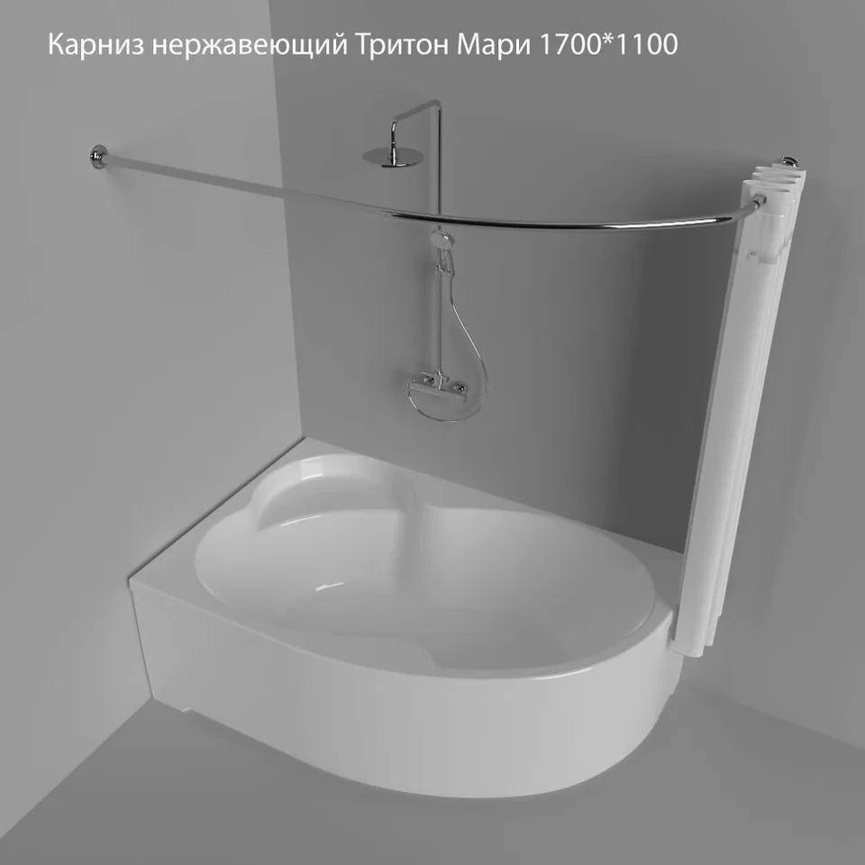 Карниз "Мари" 170×110 см