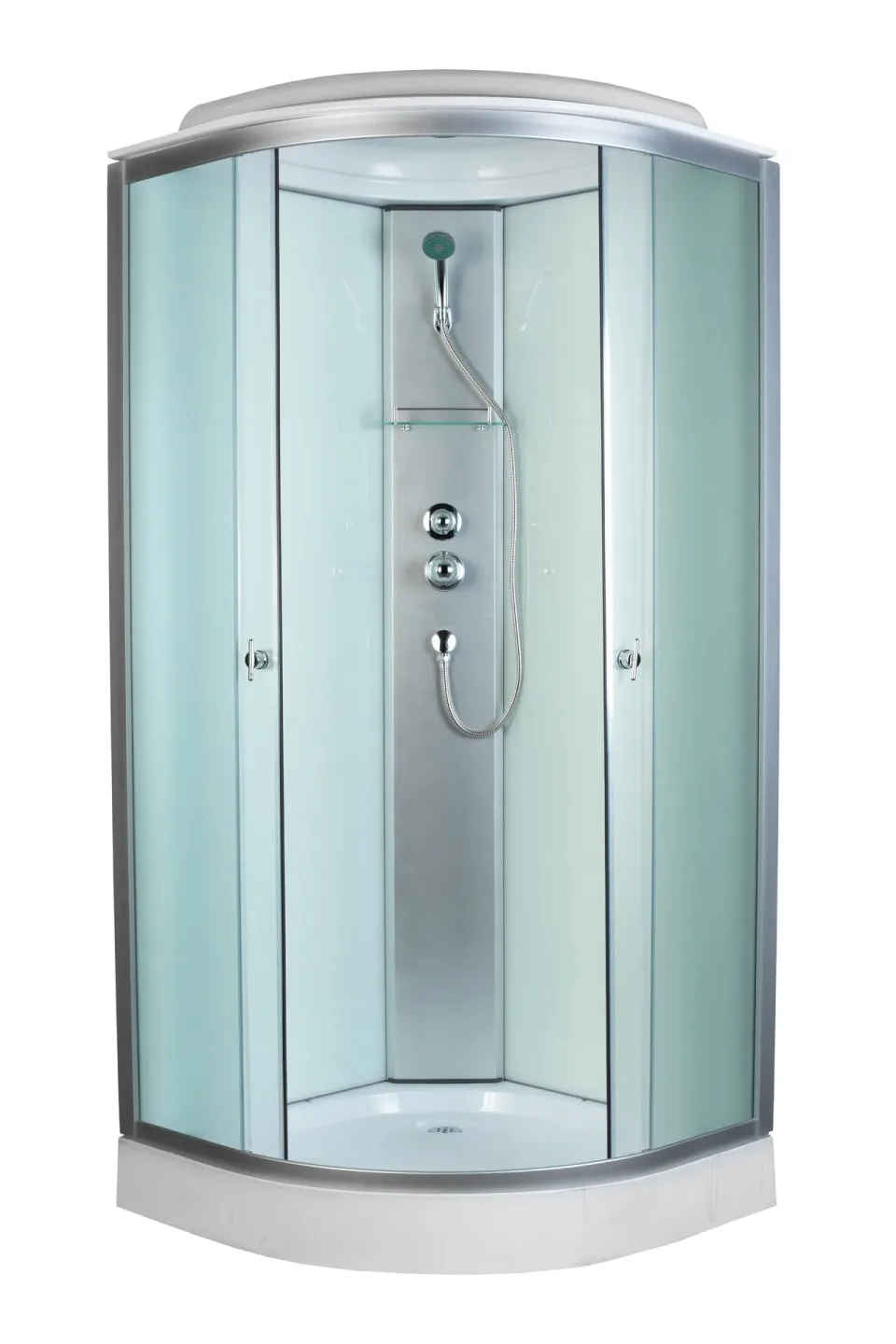 Душевая кабина AQUAPULSE 4022D 90х90х220см. fabric white (н/п).