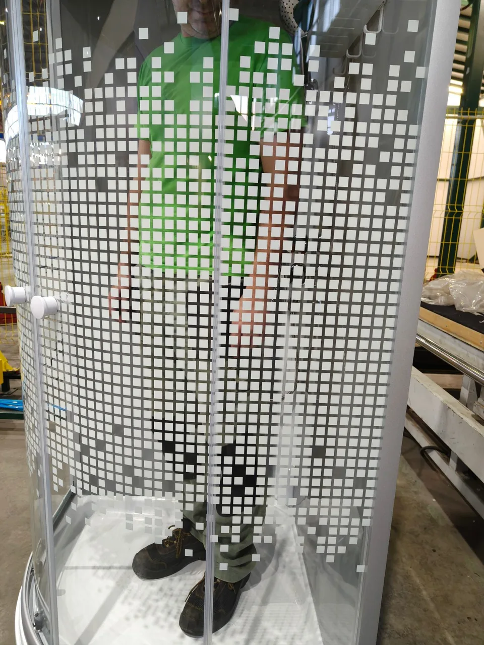 ДК "Пиксель" низк. подд. 90×90 см
