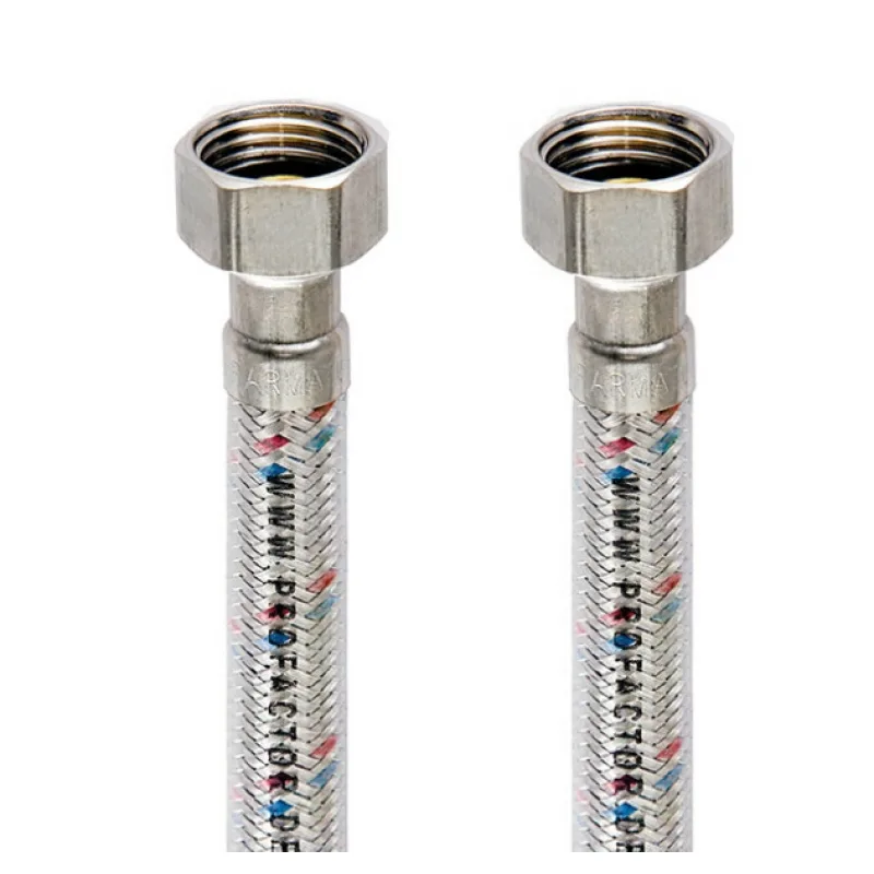 Подводка KRAFTECO LUX в силиконовой оболочке, Г/Г 1/2″, 30 см