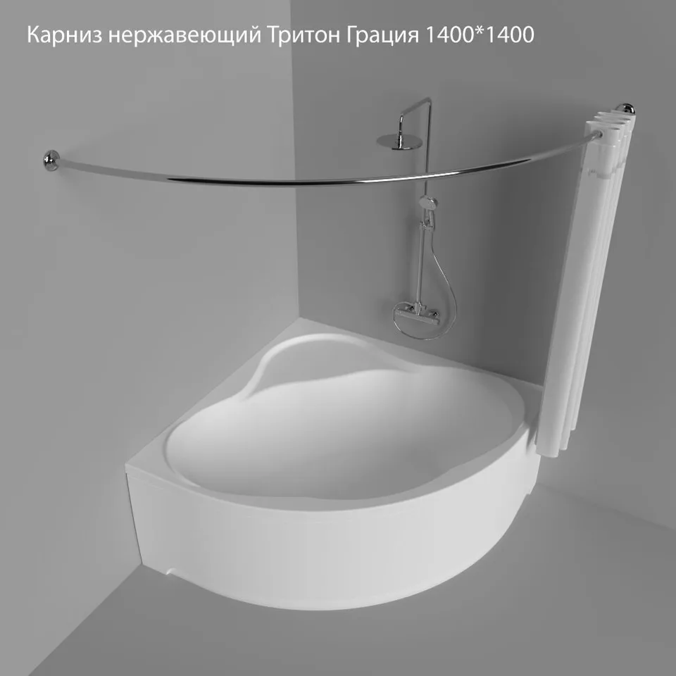 Карниз "Грация" 140×140 см