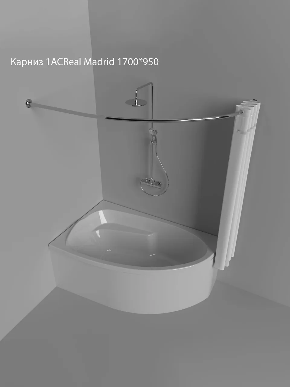 Карниз "Мадрид" 170×95 см