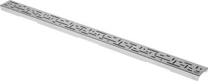 Декоративная решетка TECEdrainline "lines", нержавеющая сталь, сатин, для душевого канала, прямая 800