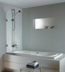 Шторка на ванну Riho Scandic S-109 95*150 стекло