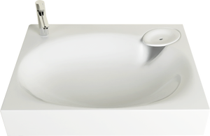Раковина над стиральной машиной Marka One Lavanderia 60, Белый