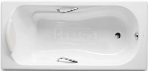 Чугунная ванна Roca Haiti 160x80 2330G000R, с ручками