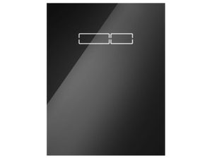 Стеклянная панель TECElux с сенсорным блоком управления sen-Touch, стекло черное