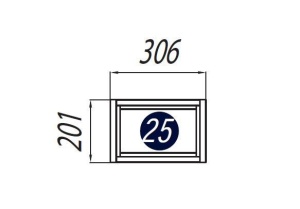 Модуль для шкафа Акватон Брук 30 дуб феррара