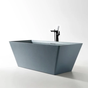Ванна из искусственного камня ABBER Berlin AM9912G 170х75 серая