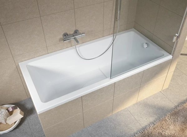 Акриловая ванна Riho Lusso Plus 170х80 комплект с экраном 