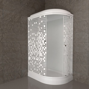 Душевая Кабина Коралл 120*80 А Левая низкий поддон 