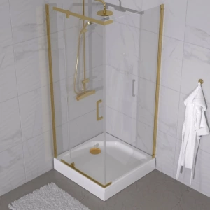 Душевое ограждение Triton Терра-Голд 90*90*207 с поддоном