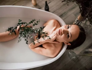 Ванна из искусственного камня  Castone Адель 158*70