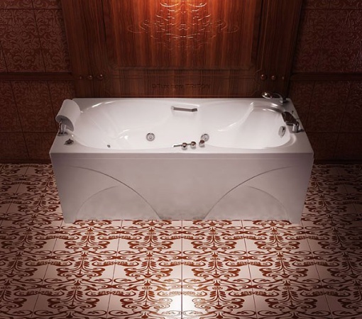 Акриловая ванна Triton Персей 190х90 полный комплект с экраном  Официальный дилер Тритон