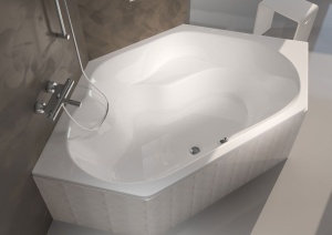 Акриловая ванна Riho Winnipeg 145*145 (комплект)