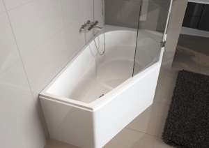 Ванна Riho Yukon 160*90 L (комплект)