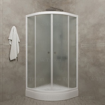  Душевое Ограждение Риф 100*100 А с низким поддоном новинка Официальный дилер Тритон