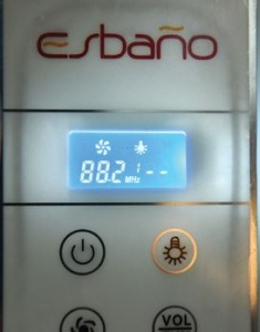 Душевая кабина Esbano ESKL90CR 90х90х210 с Led освещением