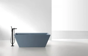 Ванна из искусственного камня ABBER Berlin AM9912G 170х75 серая