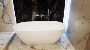 Ванна из искусственного камня Castone Эдем 169,5*79,5 без отверстия перелива