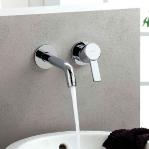 Смеситель Kludi Zenta 382450575 для раковины настенный