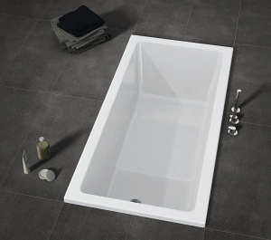 Акриловая ванна Riho Lusso Plus 170х80 комплект с экраном 