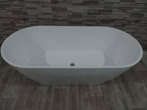 Ванна из искусственного камня Castone Эдем 169,5*79,5 без отверстия перелива