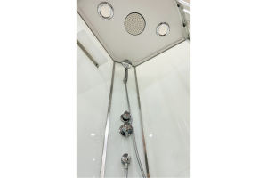 Душевая кабина FATO RB 85CK-T-CH (прозрачное) 85х85х215 хром профиль