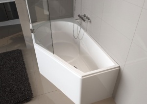 Акриловая ванна Riho Yukon 160*90 R (комплект)