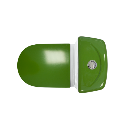 Унитаз-компакт SANITA LUXE Best color Green DM, микролифт